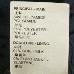 Pre Owned شورت لوي فويتون نايلون أزرق بنقوش مونوغرام مقاس وسط