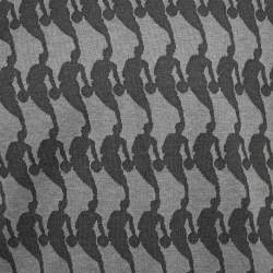 Pre Owned سويتشرت لويس فويتون رمادي مزج صوف بشعار التفاصيل مقاس صغير - سمول