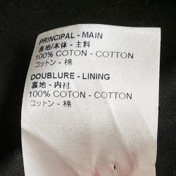 Pre Owned Louis Vuitton Black Damier Denim Jeans L/Waist 34"