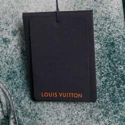 Pre Owned Louis Vuitton Green Cotton Graphic Monogram Long Sleeve Shirt M