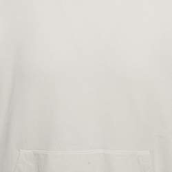 مملوكة مسبقًا Louis Vuitton White Cotton Hoodie XL