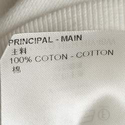 مملوكة مسبقًا Louis Vuitton White Cotton Hoodie XL