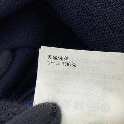 مملوكة مسبقًا Louis Vuitton Monogram Jacket Size S Navy Wool 100%