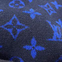 مملوكة مسبقًا Louis Vuitton Monogram Jacket Size S Navy Wool 100%