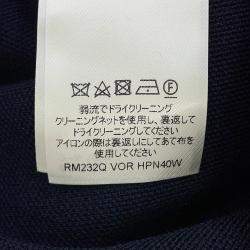 مملوكة مسبقًا Louis Vuitton Monogram Jacket Size S Navy Wool 100%