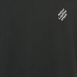 Pre Owned تي شيرت لويس فيتون قطن أنترسيا سوداء مارك ل.فيتون ديبوس  مقاس كبير جداً (٤ إكس لارج)