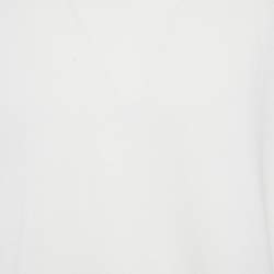 مملوكة مسبقًا Louis Vuitton White Monogram Gradient Sleeve Cotton T-Shirt 4L