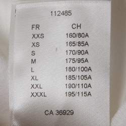 Pre Owned تي شيرت لوي فيتون جيرسي مزين بشعار LV أبيض مقاس ضخم جدًا - إكس إكس لارج