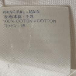 مملوكة مسبقًا تي شيرت لوي فيتون بولو بيكيه أصفر مقاس متوسط