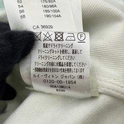 Pre Owned جاكيت جينز لويس فويتون رذاذ مقاس 48 أزرق/أبيض قطن 100٪   
