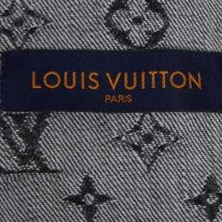 مملوكة مسبقًا Louis Vuitton X Nigo Grey Denim Monogram Jacket M