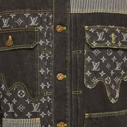 Pre Owned Louis Vuitton x Nigo Monogram Denim Jacket M