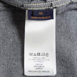 Pre Owned Louis Vuitton x Nigo Monogram Denim Jacket M