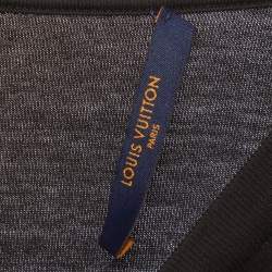 مملوكة مسبقًا Louis Vuitton Black Monogram Gradient Print Cotton Crewneck T-Shirt M