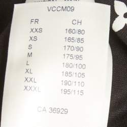 مملوكة مسبقًا Louis Vuitton Black Monogram Gradient Print Cotton Crewneck T-Shirt M