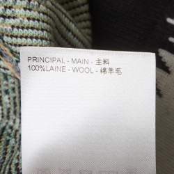 Pre Owned Louis Vuitton Multicolour Fanzine Jacquard Wool Crewneck Pullover S