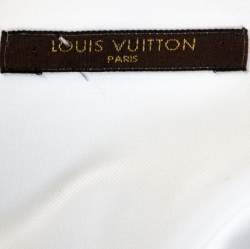 Louis Vuitton White Cotton Long Sleeve Shirt M