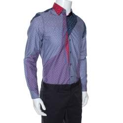 Pre Owned Louis Vuitton Multicolor Cotton Acapulco Long Sleeve Shirt M