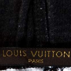 Louis Vuitton Dark Grey Cotton Drawstring Waist Sweatpants S