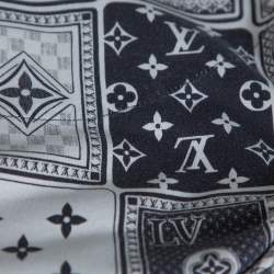 Louis Vuitton Navy Blue Cotton LV Cards Print Back T-Shirt XXL