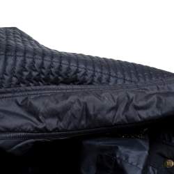 Louis Vuitton Dark Navy Quilt Detail Detachable Hooded Parka XXL
