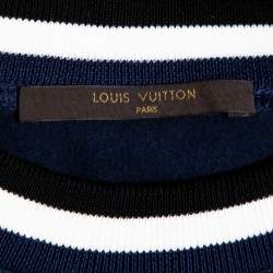 Louis Vuitton x Chapman Brothers Blue Lion Flock Print Sweatshirt L