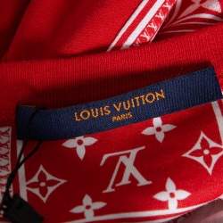 Louis Vuitton Red Cotton Playing Cards Print T-Shirt XXL