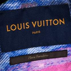 Louis Vuitton Multicolor Plain Rainbow Graphic Windbreaker M
