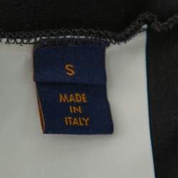 مملوكة مسبقًا تي شيرت لوي فيتون بجيوب مزينة رقبة مستديرة قطن أسود مقاس صغير - سمول