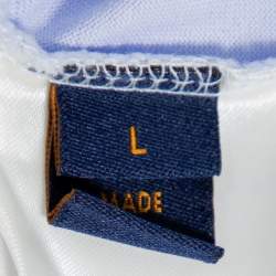 Louis Vuitton Lavender Cotton Classic Crewneck T-Shirt L