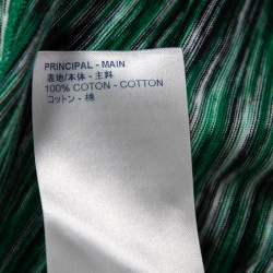 Louis Vuitton Green Cotton Big Logo Galaxy Print Crew Neck T-Shirt XXL