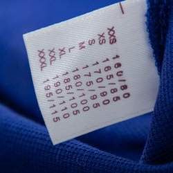 Louis Vuitton Blue Cotton Pique Polo T-Shirt 4XL