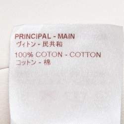 مملوكة مسبقًا Louis Vuitton Blue Printed Cotton Button Front Shirt M