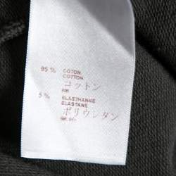 Louis Vuitton Grey Printed Cotton Short Sleeve T-Shirt XS