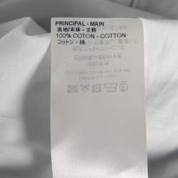 Louis Vuitton Blue Cloud Print Cotton Long Sleeve Shirt S