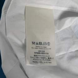 Louis Vuitton Blue Cloud Print Cotton Long Sleeve Shirt S