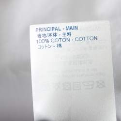 مملوكة مسبقًا Louis Vuitton White Cotton Printed Long Sleeve Shirt XL