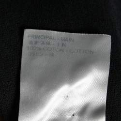 Pre Owned تي شيرت لوي فيتون قطن رصاصي بأكمام قصيرة ورقبة مستديرة مقاس صغير - سمول