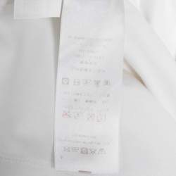 Louis Vuitton White Cotton Wardrobe Printed Crew Neck T-Shirt M