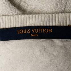 Louis Vuitton White Monogram Cotton Toweling T-Shirt XXL