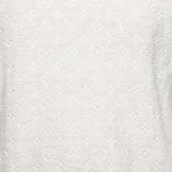 Louis Vuitton White Monogram Cotton Toweling T-Shirt XXL