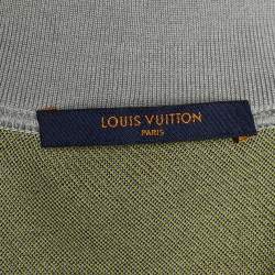 Louis Vuitton Grey Jacquard Gravity Raglan Sleeve Sweatshirt S