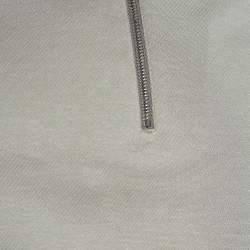 Louis Vuitton Grey Jacquard Gravity Raglan Sleeve Sweatshirt S