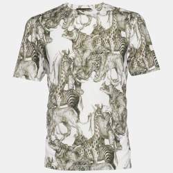 Louis Vuitton LV Chapman Brothers Animal Silk Shirt, Men's Fashion