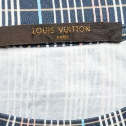 Louis Vuitton Blue Pret a Partir Print Jersey T-Shirt XL