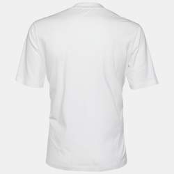 Louis Vuitton White Jersey Upside Down Logo Print T-Shirt L Louis Vuitton |  The Luxury Closet