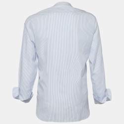 Louis Vuitton Striped Long Sleeve Dress Shirt