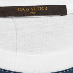 Louis Vuitton x Chapman Brothers White Jersey Lion Velour Print T-Shirt L
