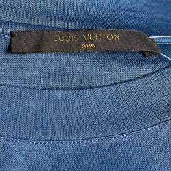 Louis Vuitton x Chapman Brothers Blue Jersey Giraffe Print T-Shirt L
