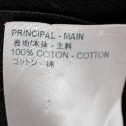 Pre Owned Louis Vuitton Black Jersey Smoke Print T-Shirt XL